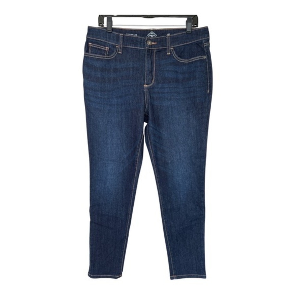 St. John's Bay Dark Blue Skinny Leg Jeans Size 12P